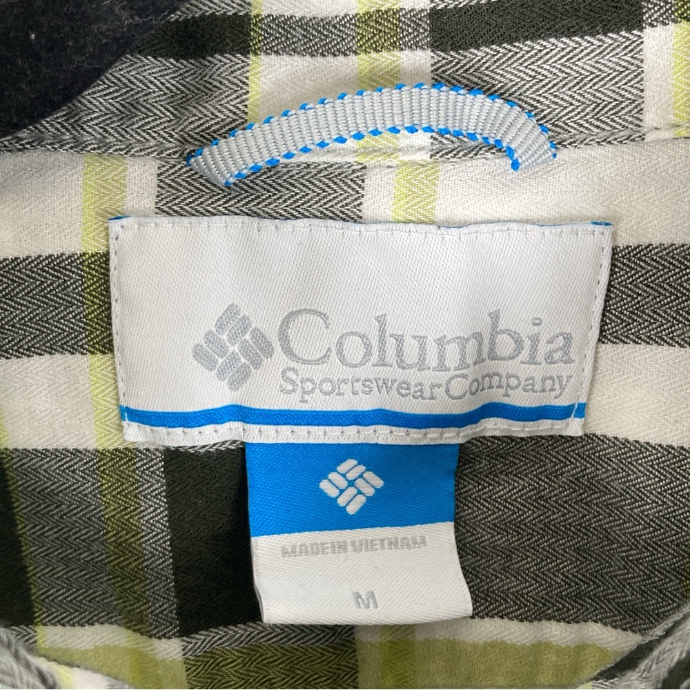 Columbia Sportswear Company Men's M Plaid Long Sleeve Button Down Shirt Cotton - Picture 4 of 16